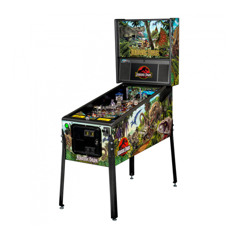 Stern Pinball JURASSIC PARK PRO User manual