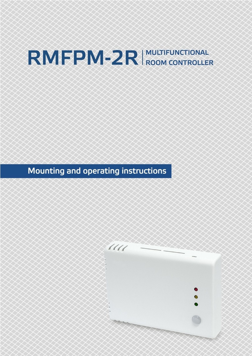 Sentera Controls RMFPM-2R Mounting and operating instructions