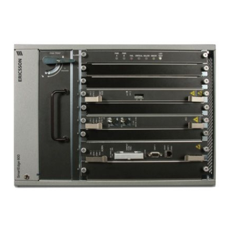 Ericsson SmartEdge 600 Installation instructions