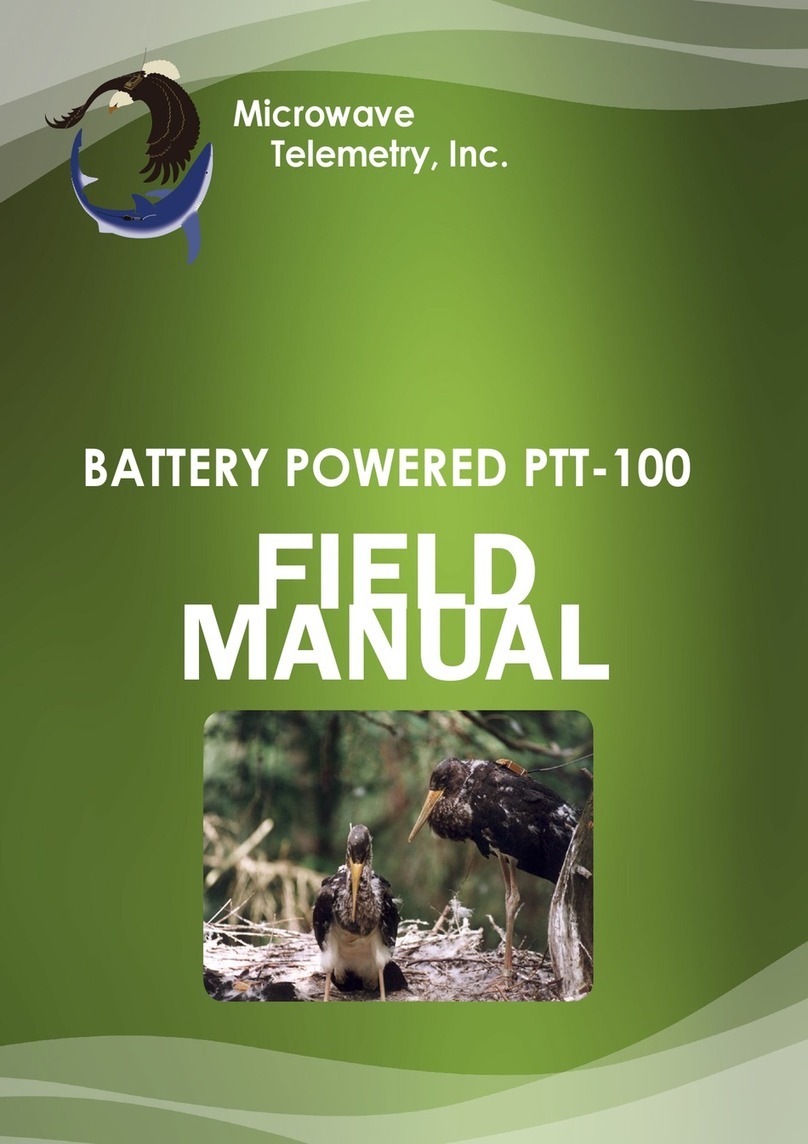 Microwave Telemetry Solar PTT-100 User manual