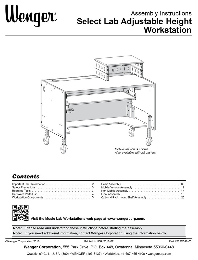 Wenger Select Lab Assembly instructions