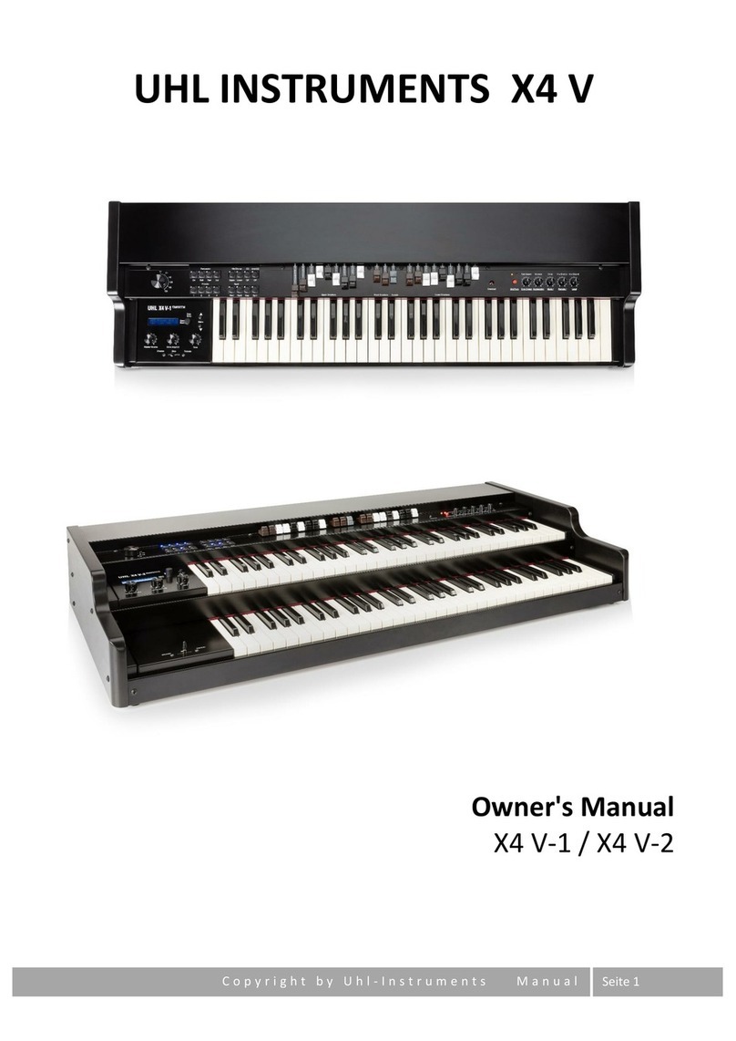 UHL Instruments X4 V Series User manual