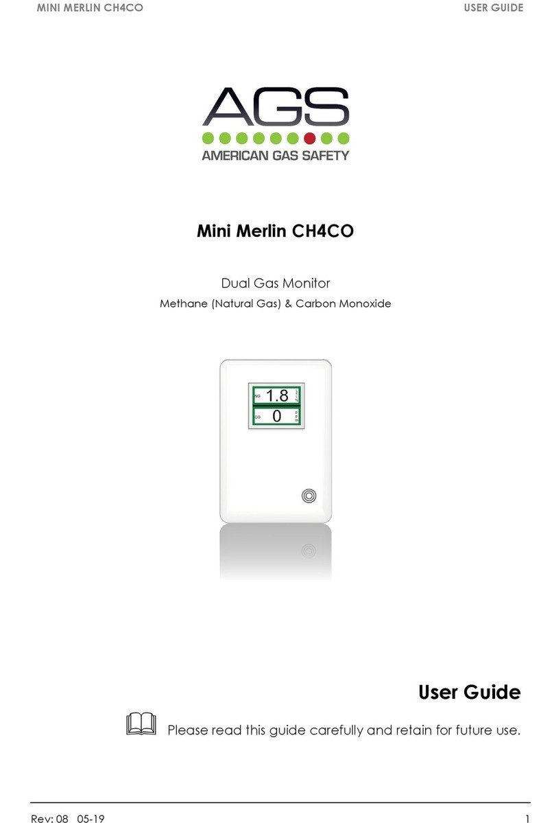 AGS Mini Merlin CH4CO user guide