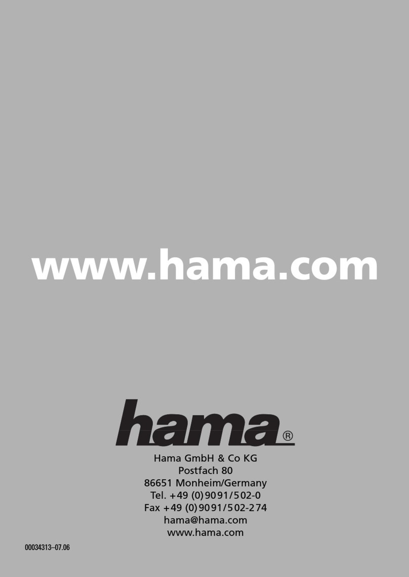 Hama Quixotic instruction manual