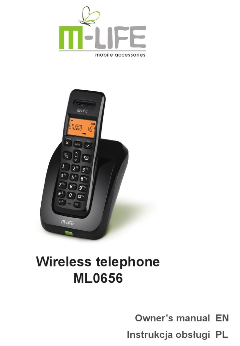M-Life ML0656 owner's manual