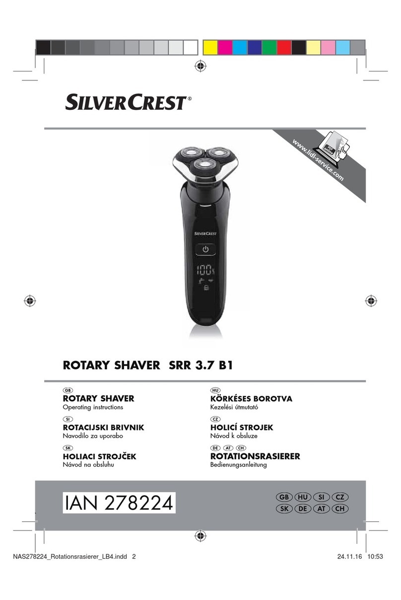Silvercrest SRR 3.7 B1 operating instructions