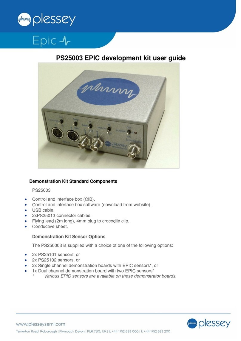 Plessey Epic PS25003 user guide