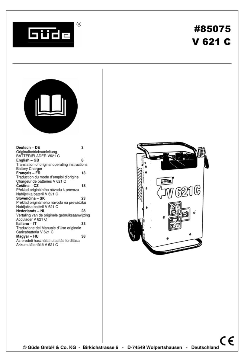 Gude V 621 C Wiring diagram