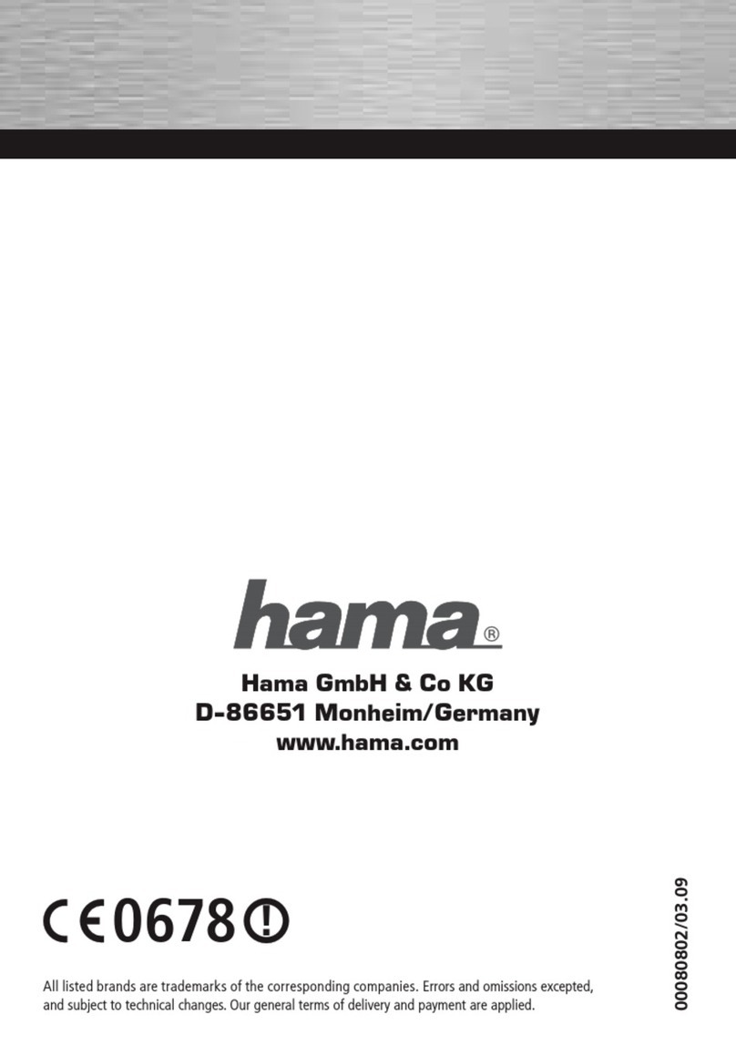 Hama AT-802 User manual