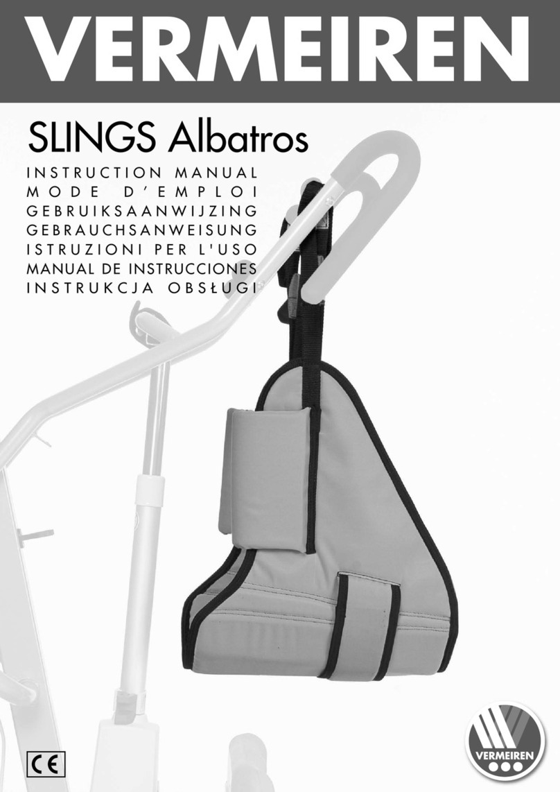 Vermeiren SLINGS Albatros instruction manual Vermeiren SLINGS Albatros instruction manual