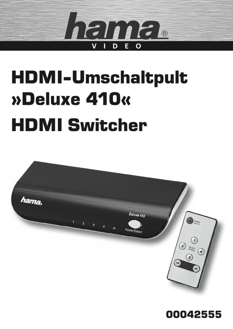 Hama Deluxe 410 User manual