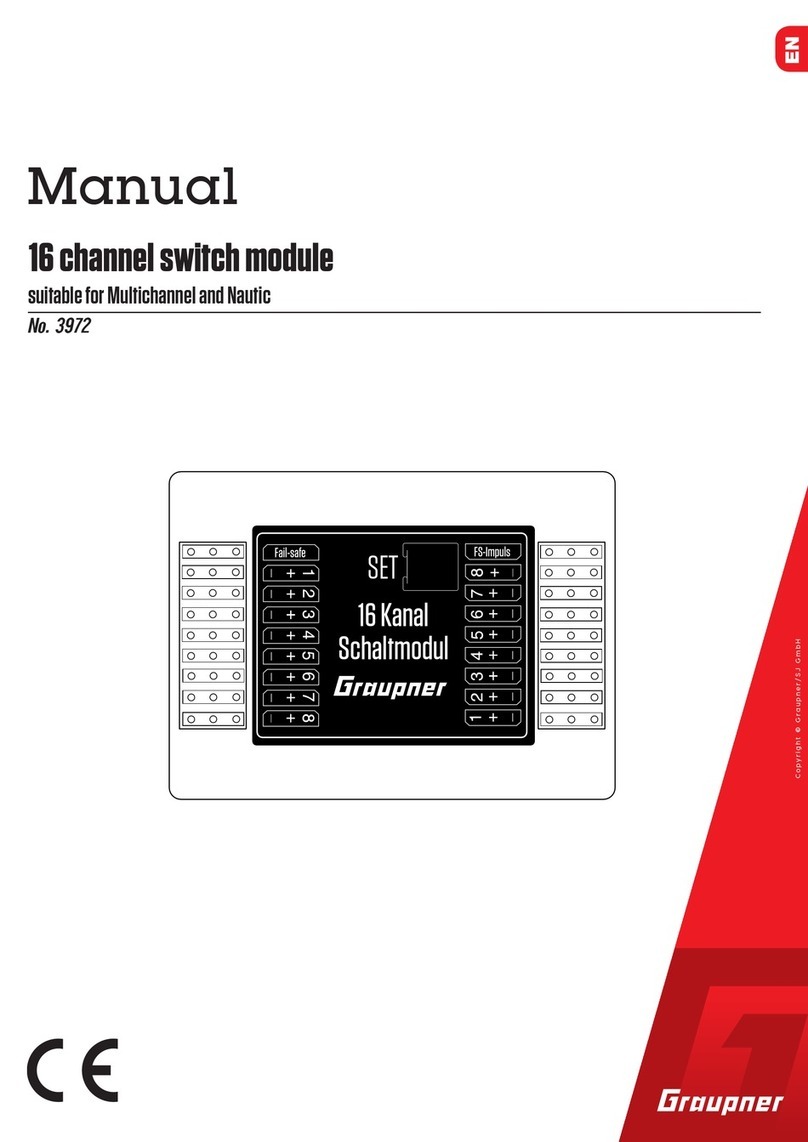 GRAUPNER 3972 User manual