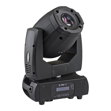Expolite TourSpot Mini 150 User manual Expolite TourSpot Mini 150 User manual
