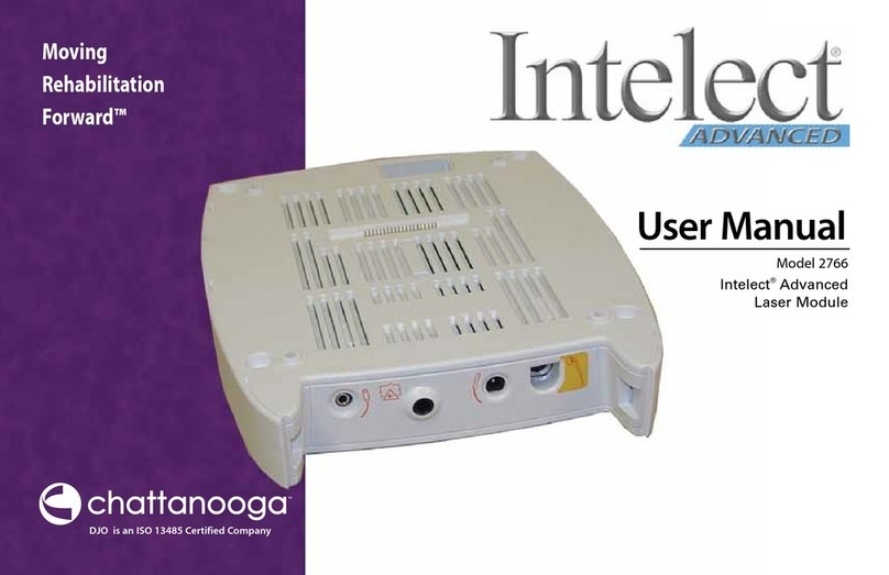 Chattanooga Intelect Advanced 2766 user manual