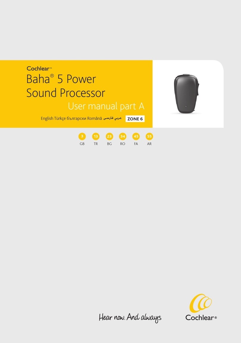 Cochlear Baha 5 Power User manual