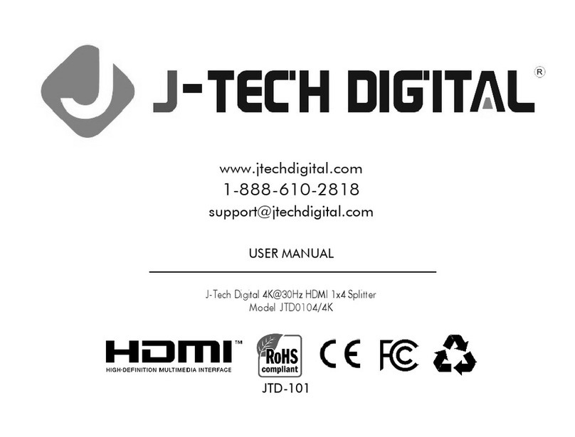 J-Tech Digital JTD0104/4K user manual