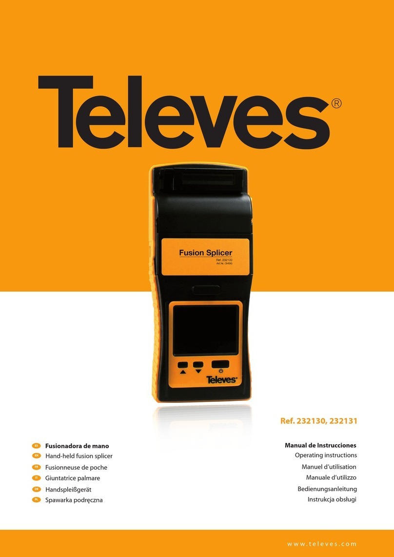 Televes 232130 operating instructions