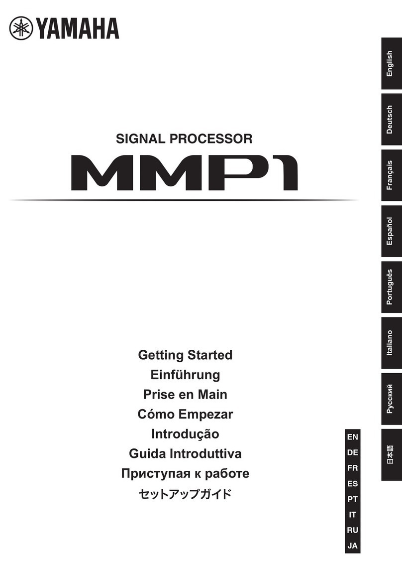 Yamaha MMP1 Getting started