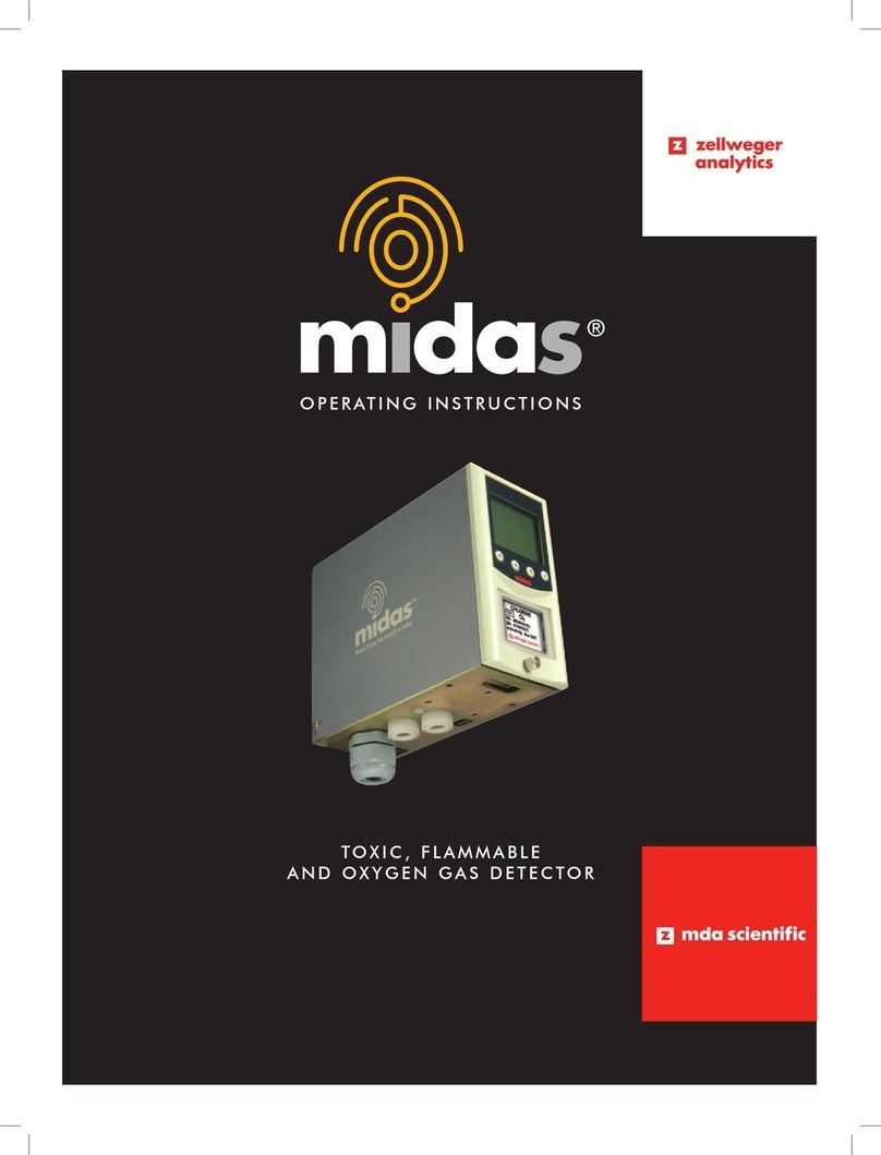 MDA Scientific midas operating instructions