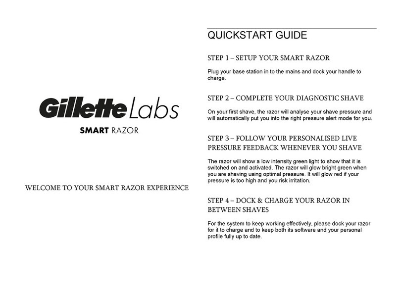 GilletteLabs Fusion ProGlide quick start guide