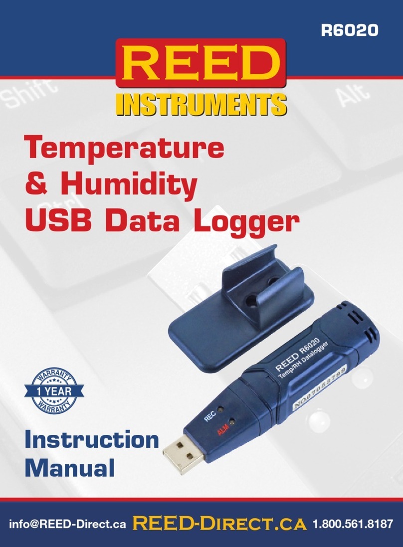 Reed Instruments R6020 instruction manual