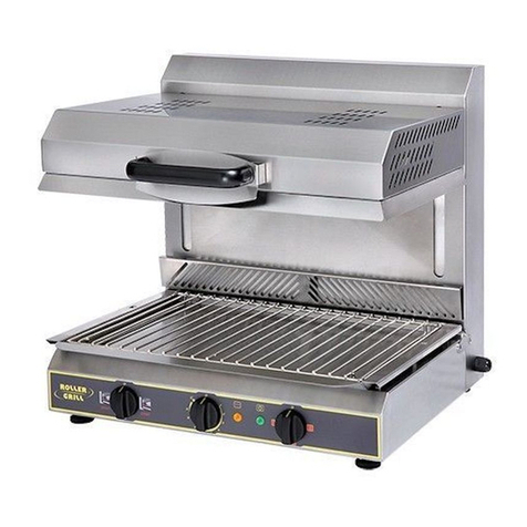 Roller Grill SALAMANDER 304.125 User instructions