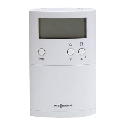 Viessmann VITOTROL 100 UTDB User manual