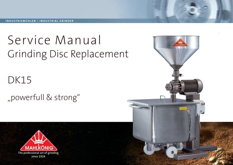 Mahlkonig DK15 Series Service manual