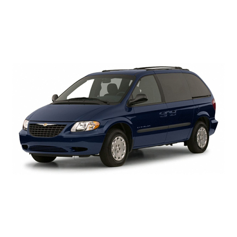 Chrysler Voyager 2001 Owner's manual