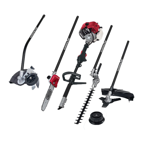 Gardenline Garden 5 in 1 Petrol Tool user manual Gardenline Garden 5 in 1 Petrol Tool user manual