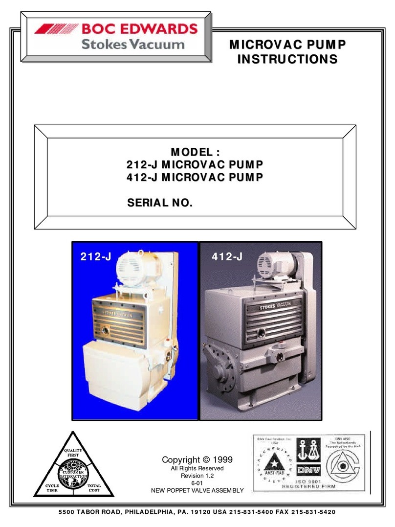 BOC Edwards 412-J instructions