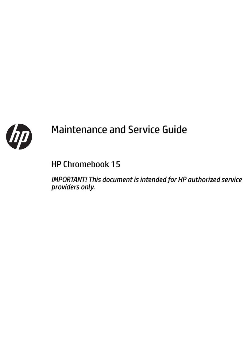 HP Chromebook 15 Series Manual HP Chromebook 15 Series Manual