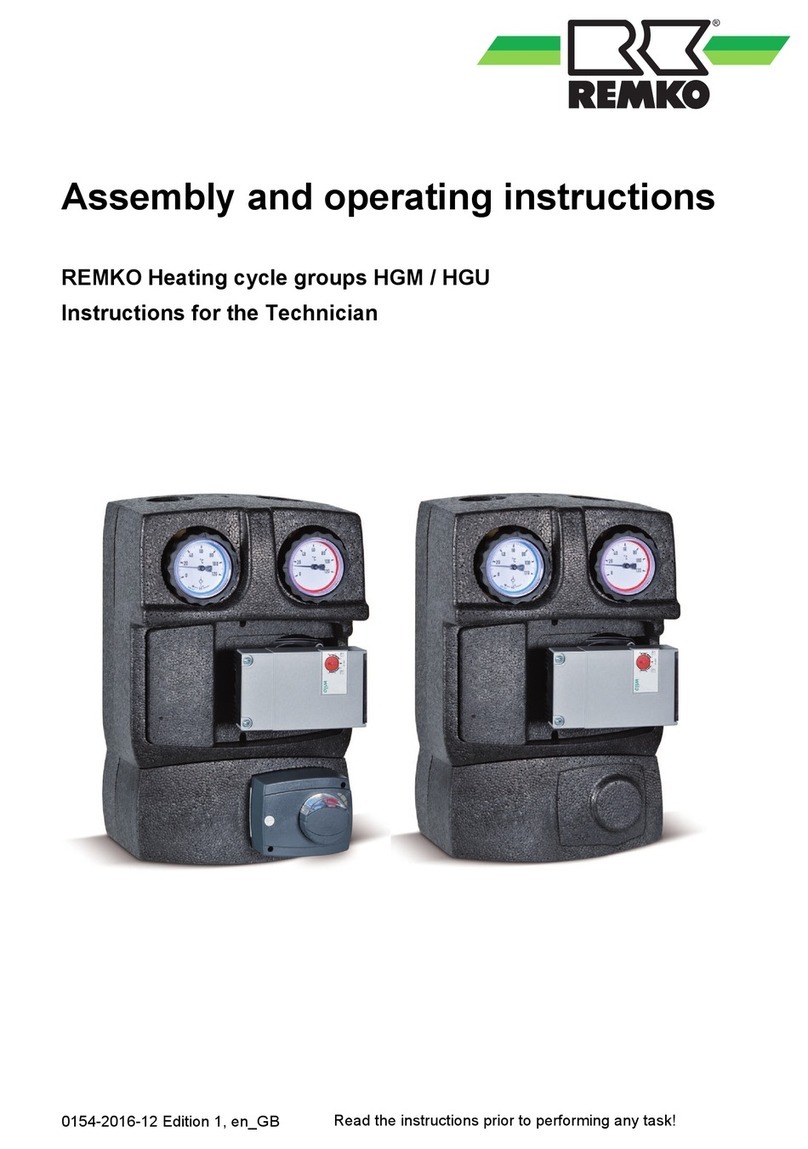 REMKO HGM Series User manual