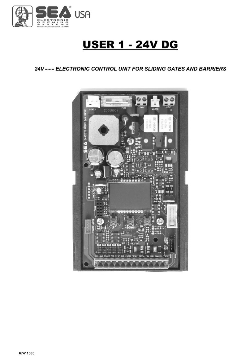 SEA USER 1 manual