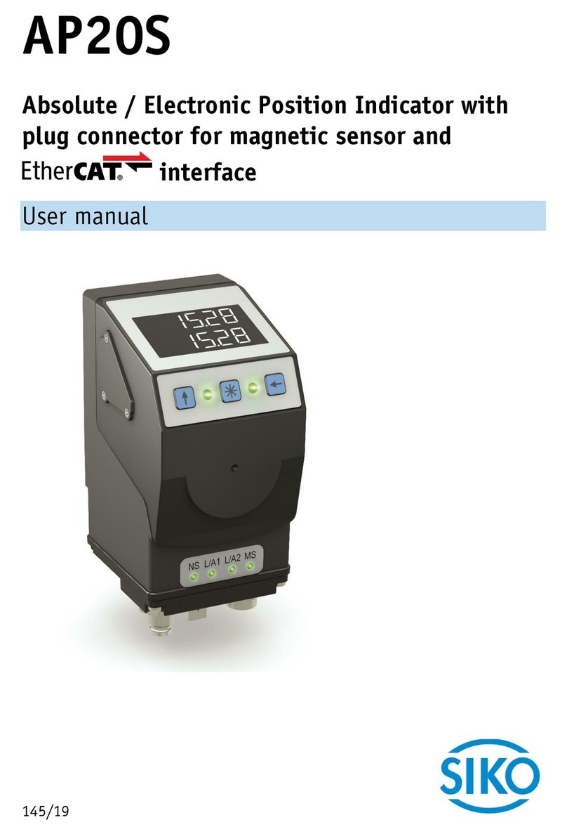 Siko AP20S User manual