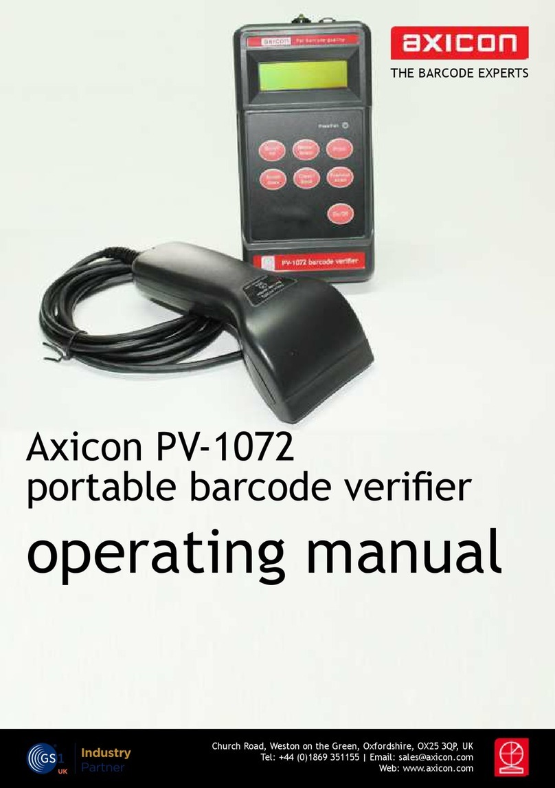 Axicon PV-1072 User manual Axicon PV-1072 User manual
