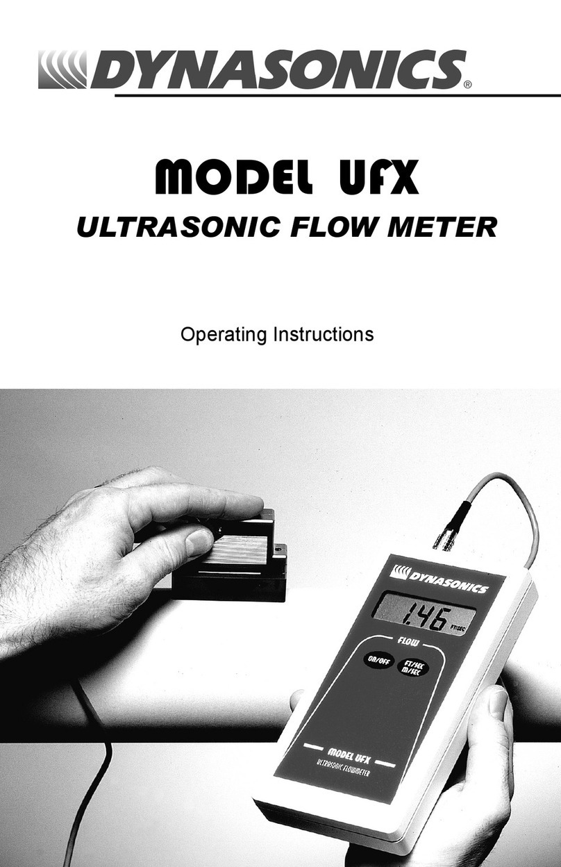 dynasonics UFX User manual