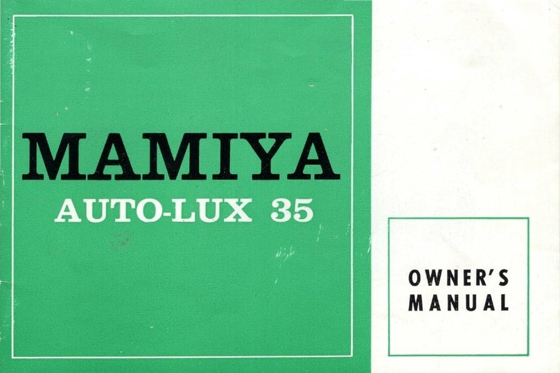 Mamiya AUTO-LUX 35 owner's manual