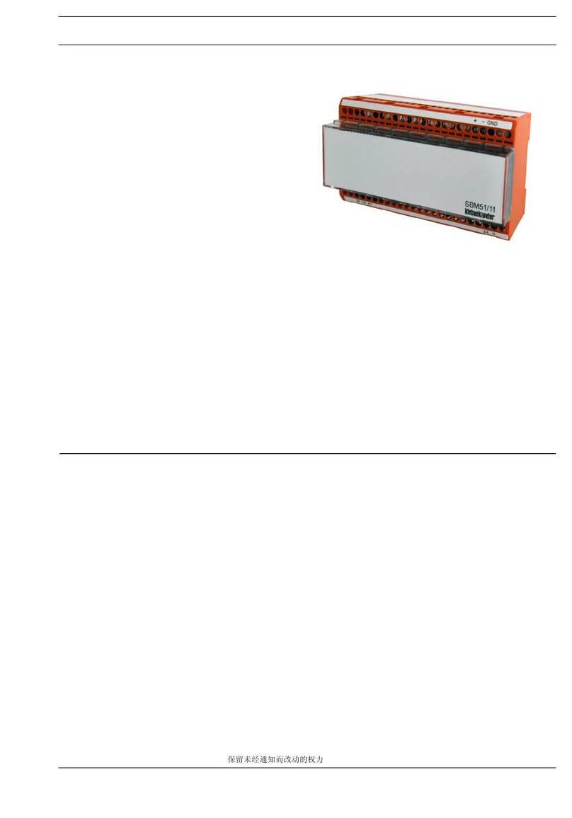 Kieback&Peter SBM51/11 datasheet