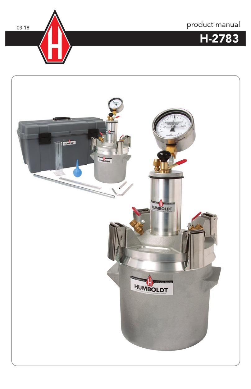 Humboldt H-2783 User manual