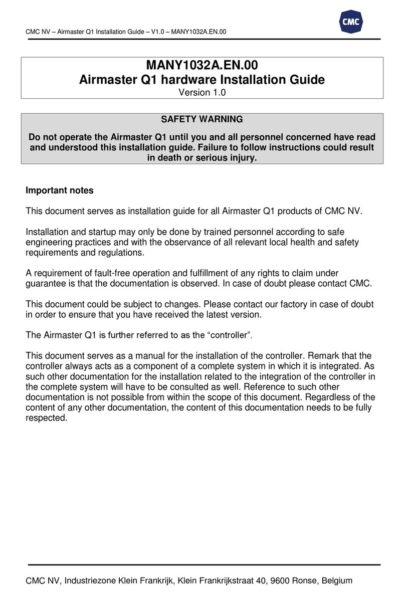CMC Airmaster Q1 Manual