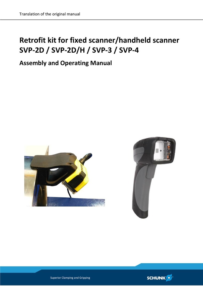 SCHUNK TRIBOS SVP-2D Assembly and operating manual