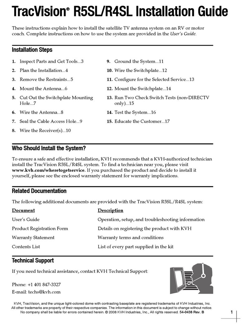 TracVision R5SL User manual