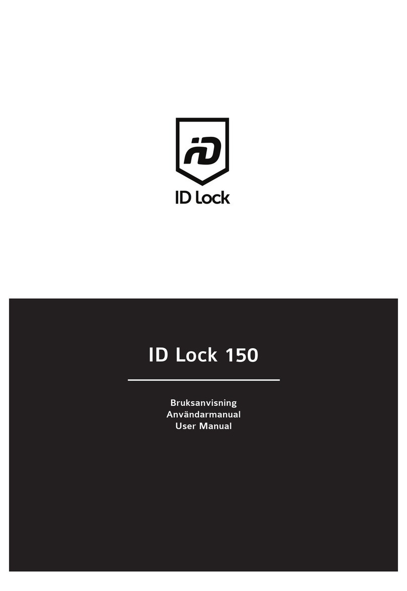 ID Lock 150 user manual