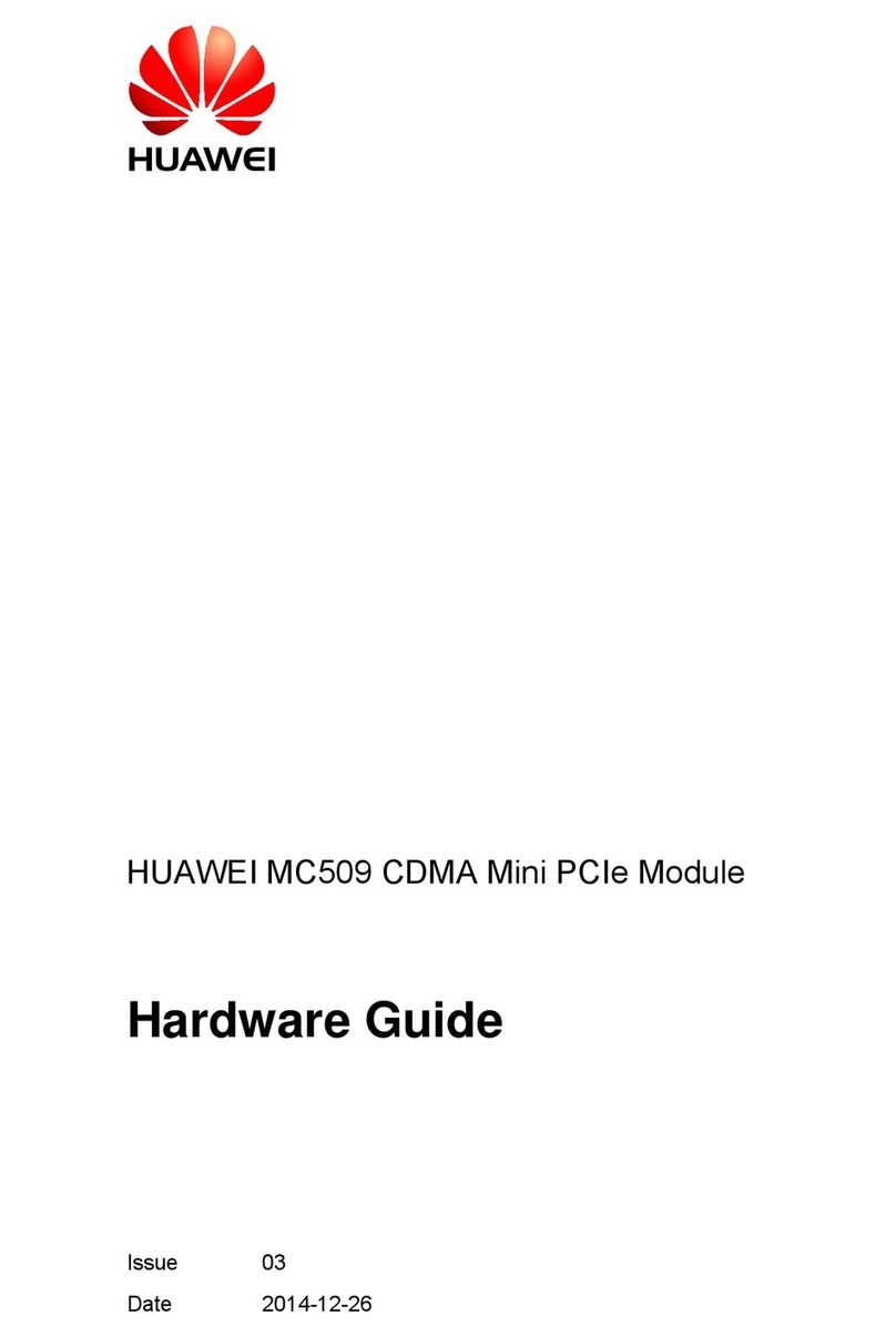 Huawei MC509 Installation instructions