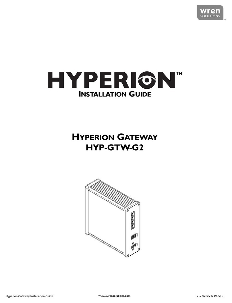 Hyperion HYP-GTW-G2 installation guide Hyperion HYP-GTW-G2 installation guide