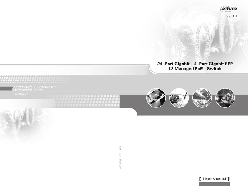 Dahua Technology DH-PFS4428-24GT-370 User manual