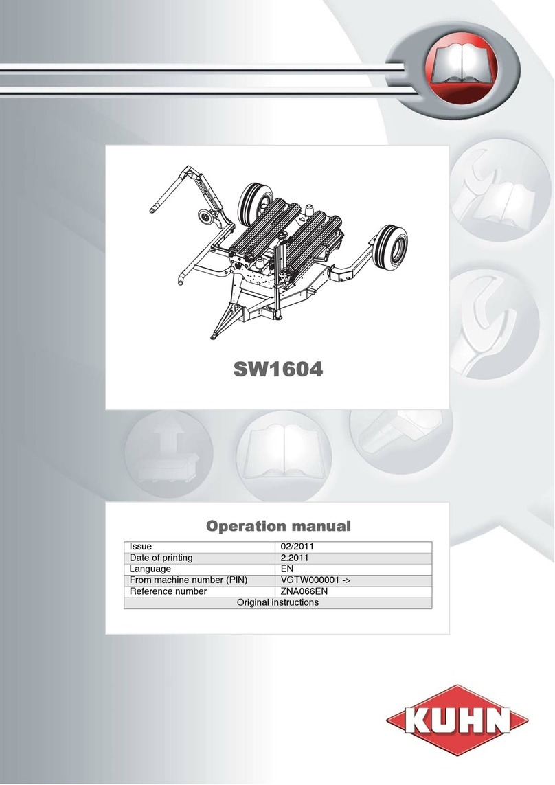KUHN SW1604 User manual