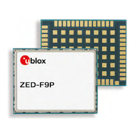 Ublox ZED-F9P Integration manual