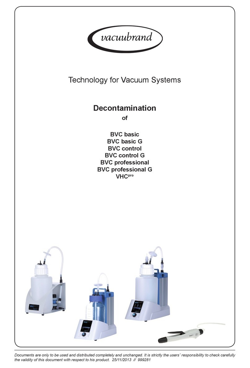 vacuubrand BVC control manual